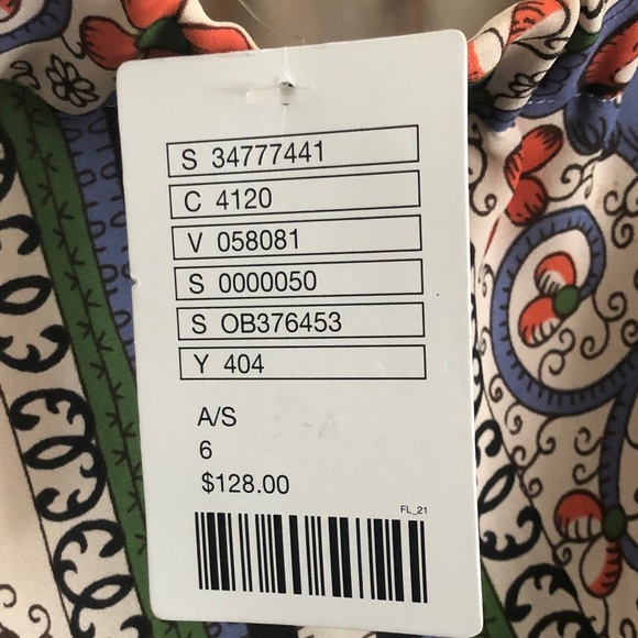 Anthropologie Printed A-line Handkerchief skirt - Picture 2 of 4